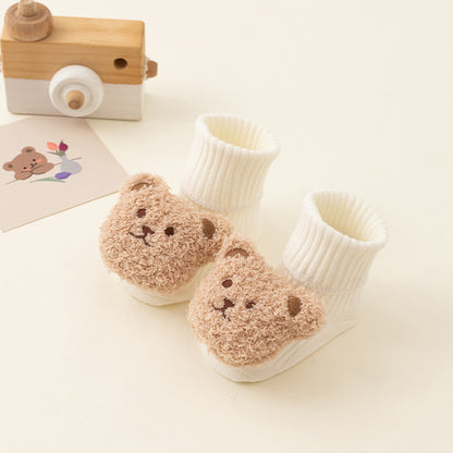 Newborn Baby Mid-calf Non-slip Socks