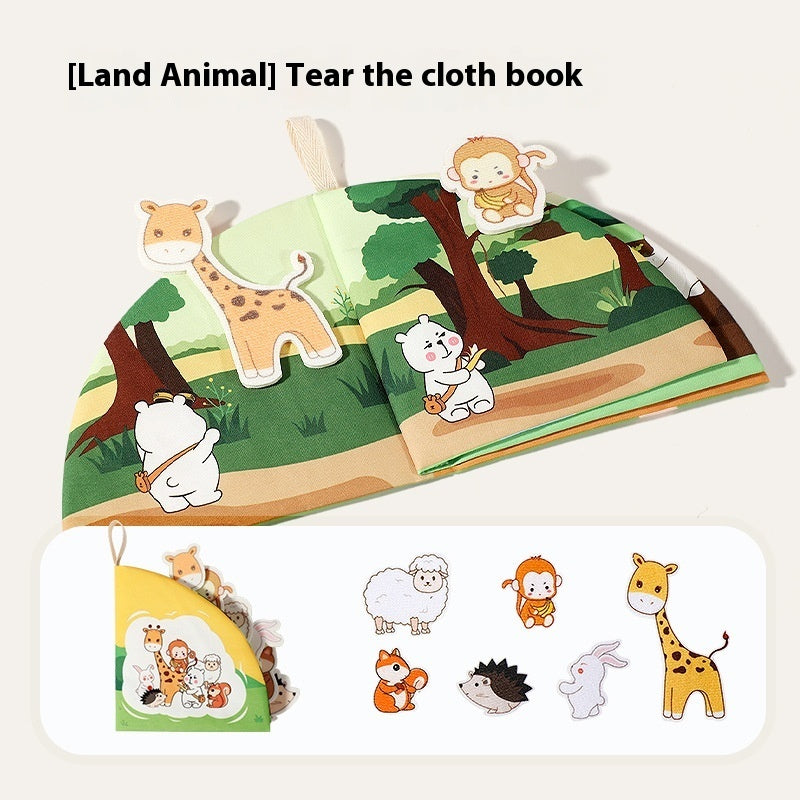 Babies' Cloth Hand Interactive Books