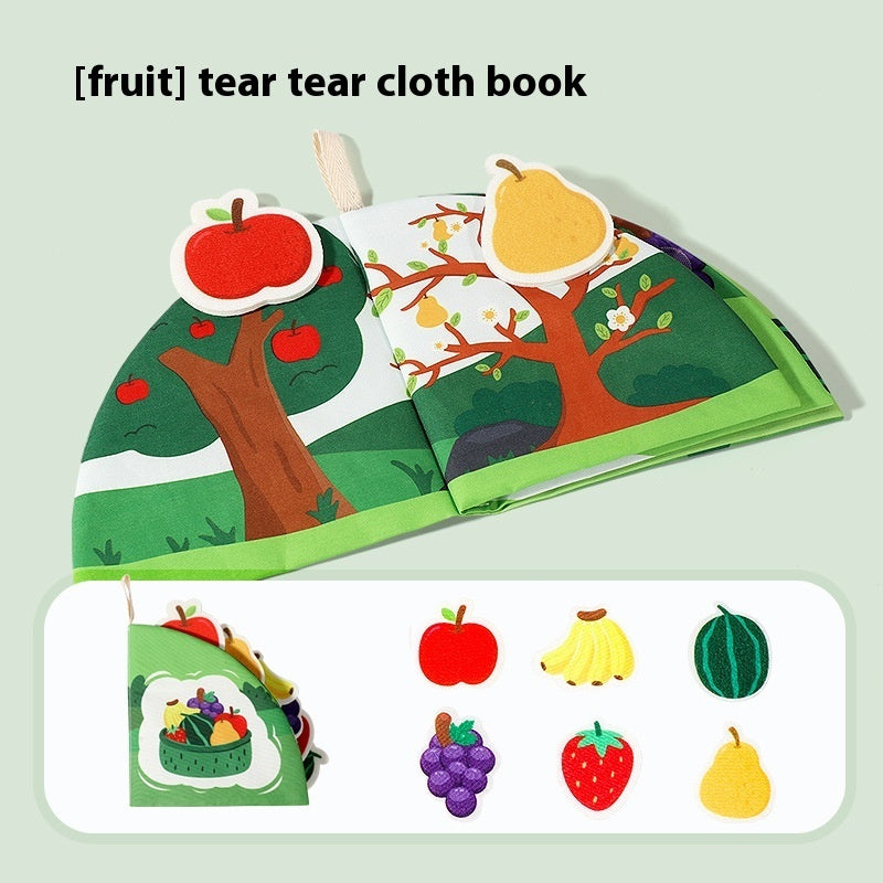 Babies' Cloth Hand Interactive Books