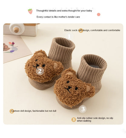 Newborn Baby Mid-calf Non-slip Socks