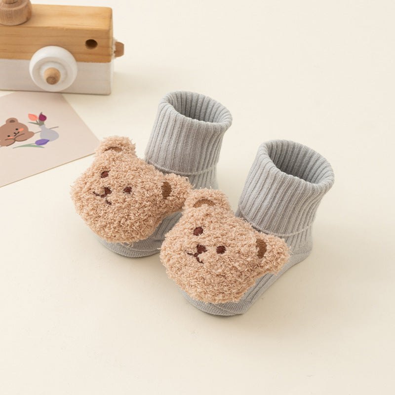 Newborn Baby Mid-calf Non-slip Socks