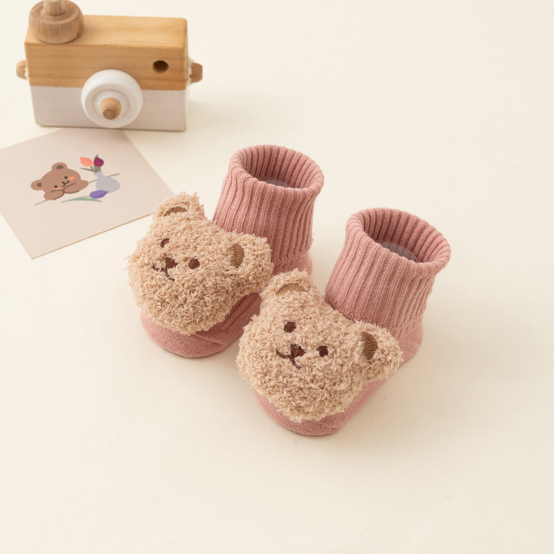 Newborn Baby Mid-calf Non-slip Socks