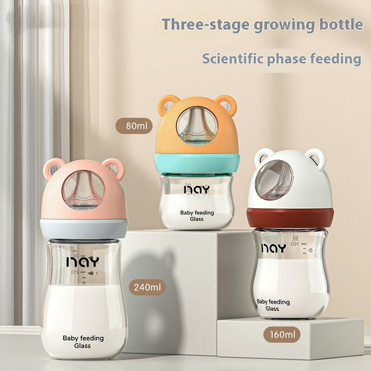 Nay Newborn Glass Feeding Bottle